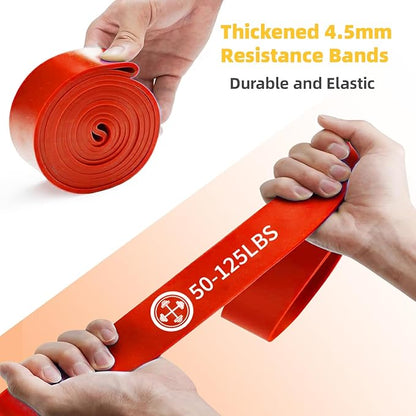Resistance Bands, Fitness Bands, Pull-Up Resistance Bands, Perfect for Body Stretching, Powerlifting
