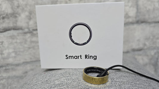 Smart Ring Gr. 12 Gold Matt