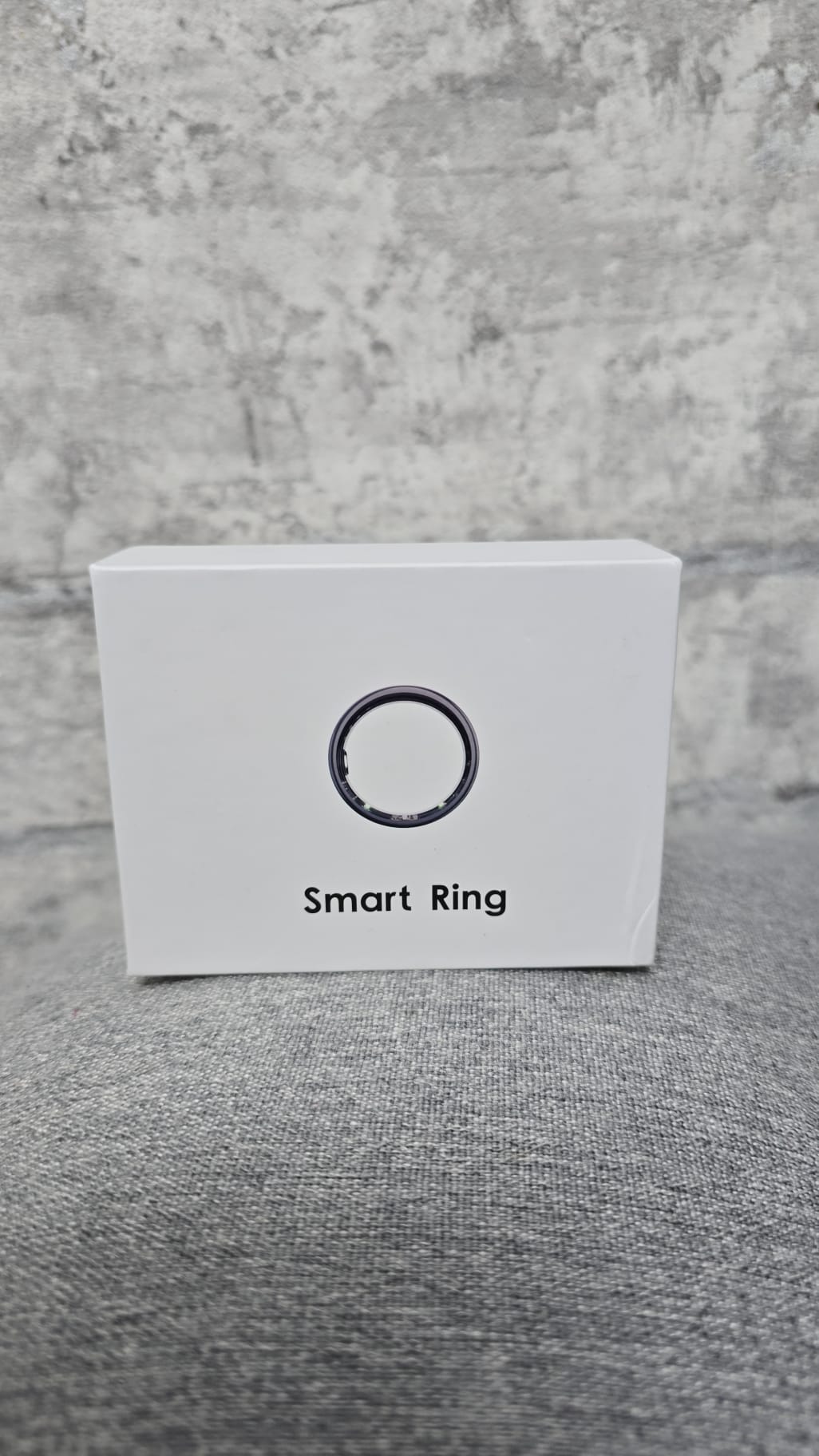 Smart Ring Gr. 9 Gold- Glanz Silber Matt