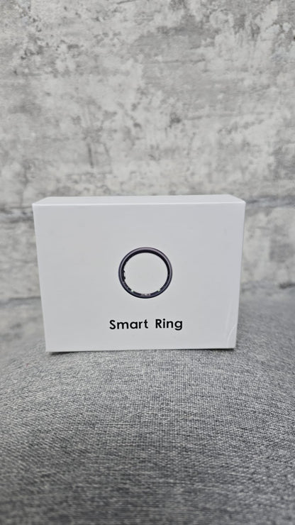 Smart Ring Gr. 9 Gold- Glanz Silber Matt