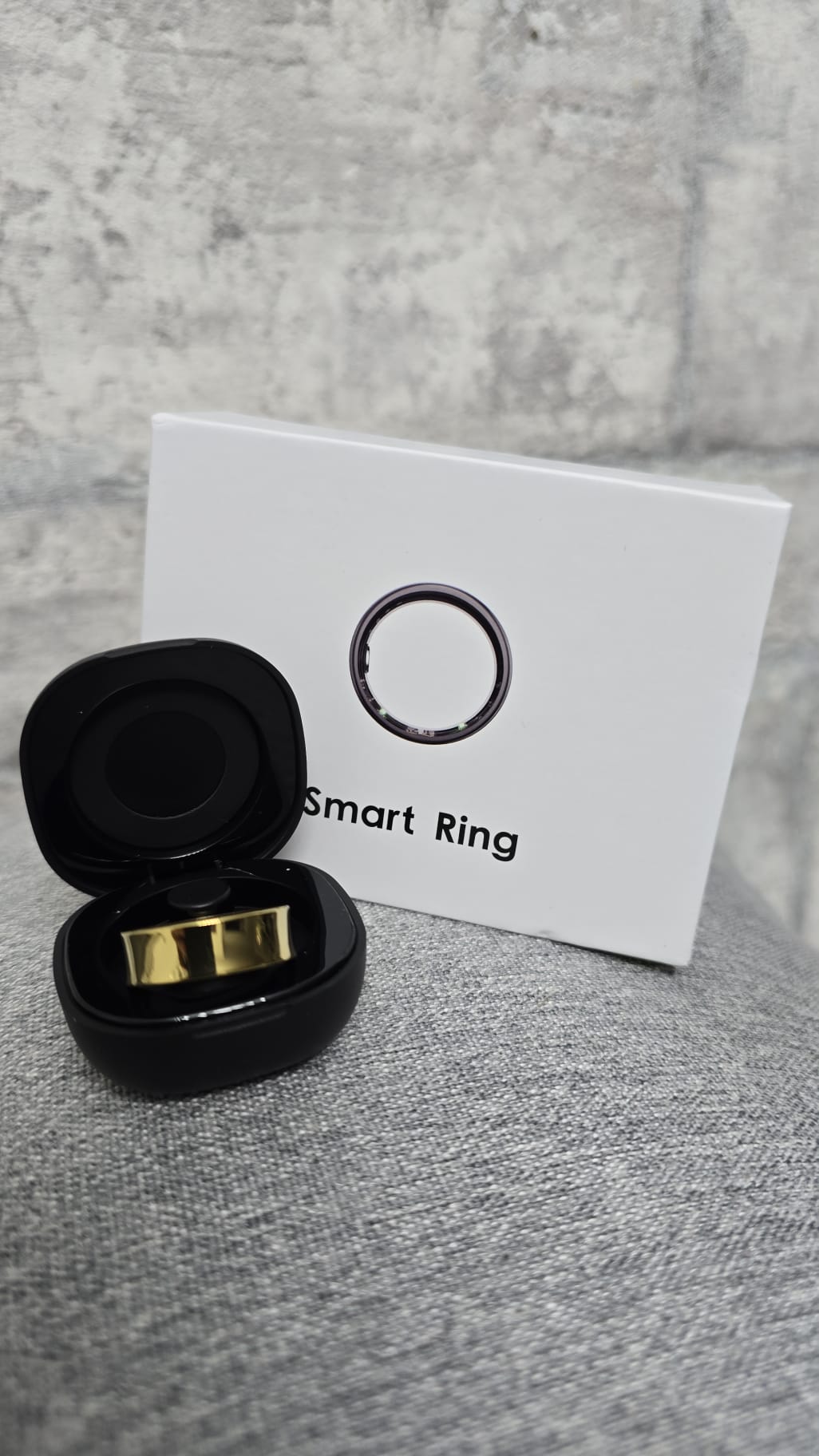 Smart Ring Gr. 7 Gold Glanz
