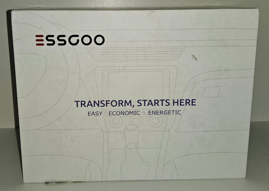 ESSGOO A-pple CarPlay & Android Auto,7 Zoll IPS Carplay Display,Unterstützt Siri & G-oogle Assistant, Online-Karten, einfache Installation, geeignet für Verschiedene Fahrzeugmodelle