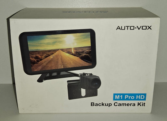 Auto-VOX Rückfahrkamera Auto: Plug & Play 4.8" 1080P Rückfahrkamera Nachrüsten Stabiles Signal, klares Nachtsicht Rückfahrkamera-System, IP69K Rückfahrkameras mit 3X Zoom für LKW SUV Wohnmobil