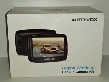 AUTO-VOX Rückfahrkamera Kabellos: 4.8 Zoll Bildschirm, HD 1080P Nachtsicht, IP69K Wasserdicht, Einfache Montage, Rückfahrkamera für Auto, LKW, Wohnmobil, Stabiles Signal, Kein Sichtverlust-AW11