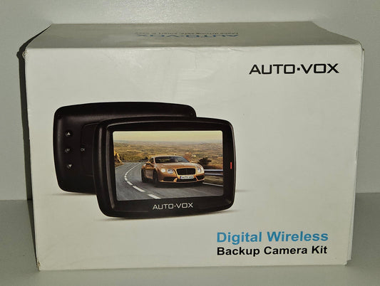 AUTO-VOX Rückfahrkamera Kabellos: 4.8 Zoll Bildschirm, HD 1080P Nachtsicht, IP69K Wasserdicht, Einfache Montage, Rückfahrkamera für Auto, LKW, Wohnmobil, Stabiles Signal, Kein Sichtverlust-AW11
