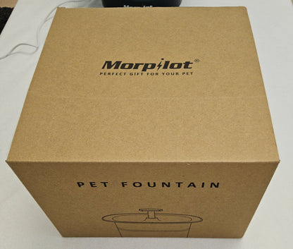 Trinkbrunnen für Heimtiere mit Filter und zwei Ersatz Filter