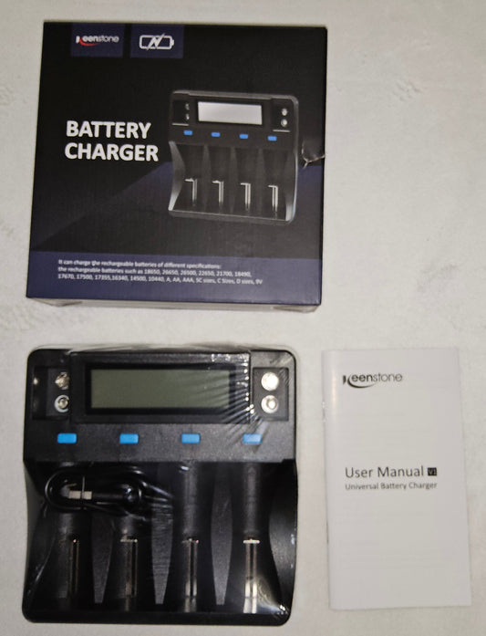 Ladegerät für alle gängigen Batterien