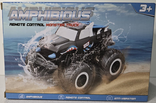 Amphibienfahrzeug Ferngesteuert Auto für Kinder 1:16, Offroad RC Auto Kinder, Monster Truck