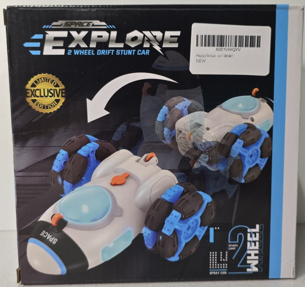 Ferngesteuertes Auto RC Stunt Car: Space Exlonere 2-Whell Drift Stund Car